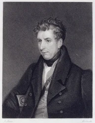 William Jerdan (1782-1869) graviert von Woolnoth